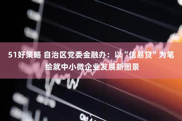 51好策略 自治区党委金融办：以“信易贷”为笔 绘就中小微企业发展新图景